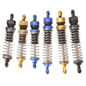 Ammortizzatore LCX 1/10 RC Truck Alluminio Anteriore Posteriore Set per Tamiya The Bigwig - Foto 1 di 20