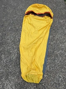 Vintage EARLY WINTERS Bivy Sack GORE-Tex 1 Lbs 82”X32” 80s 1-man Tent UL Yellow - Picture 1 of 17