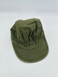 Vintage 1960s US Military Army Issued OG-107 Utility Cap Hat Vietnam Size 7 - Picture 1 of 4