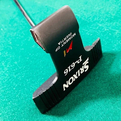 Dunlop Srixon P-616 Left-Handed Golf Putter Model D Worn Condition - Image 1 of 4
