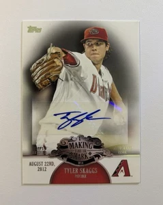 2013 Topps Legends In The Making Tyler Skaggs Auto Diamondbacks #MMA-TS - Picture 1 of 2
