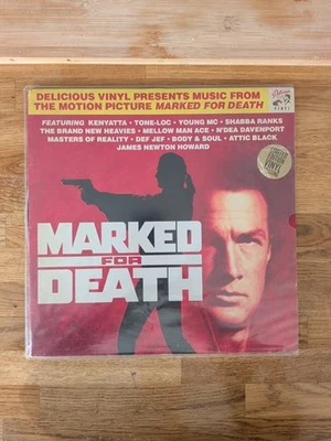 OST - Marked For Death. US Delicious Vinyl LP. 1990 Hip Hop Soundtrack. Rare - Image 1 of 4