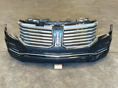 ⭐2015-2017 LINCOLN NAVIGATOR COMPLETE FRONT BUMPER COVER GRILL W/PDC OEM LOT2664 - Image 1 of 4