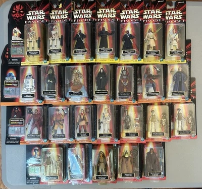 Lot of 26 MINT Star Wars: Episode I 3.75” Comm Tech Chip Action Figures - Image 1 of 4