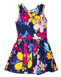 Dot Dot Smile Girls Size 3/4 Floral Tank - Picture 1 of 1