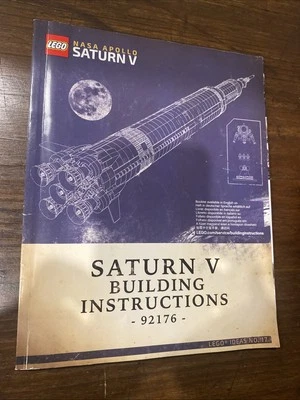 Lego’s NASA Apollo Saturn V Building Instructions 92176  - Image 1 of 4