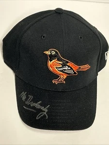 Moe Drabowsky signierte Orioles Baseballmütze (1966/1970 Orioles) die meisten K’s im Relief - Bild 1 von 6