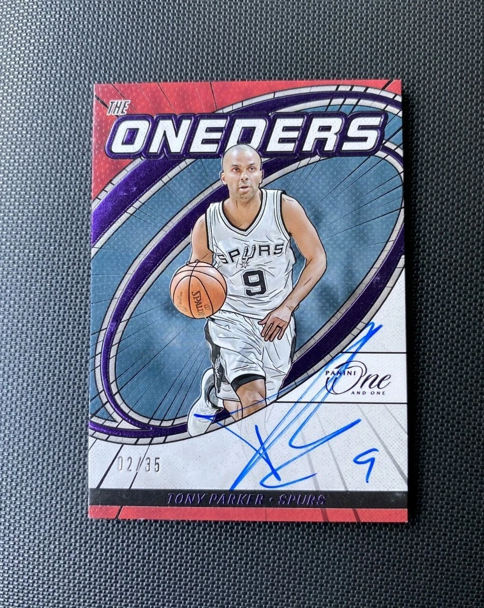 2019-2020 Panini Mosaic Tony Parker Autographs Auto Gold /10