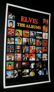 Póster collage álbumes con licencia original tamaño 24x36 ELVIS PRESLEY NO ES UNA REIMPRESIÓN - Imagen 1 de 4