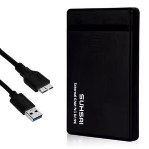 Disque Dur Externe Disque Dur de Jeu Disque Dur Portable 320 Go Disque Dur Ex... - Photo 1/6