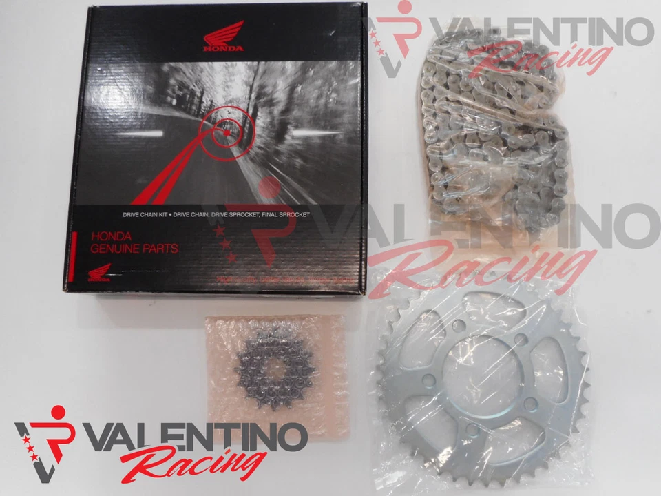 KIT TRASMISSIONE CATENA CORONA PIGNONE ORIGINAL HONDA CRF 1000 AFRICA TWIN TUTTE - Immagine 1 di 1