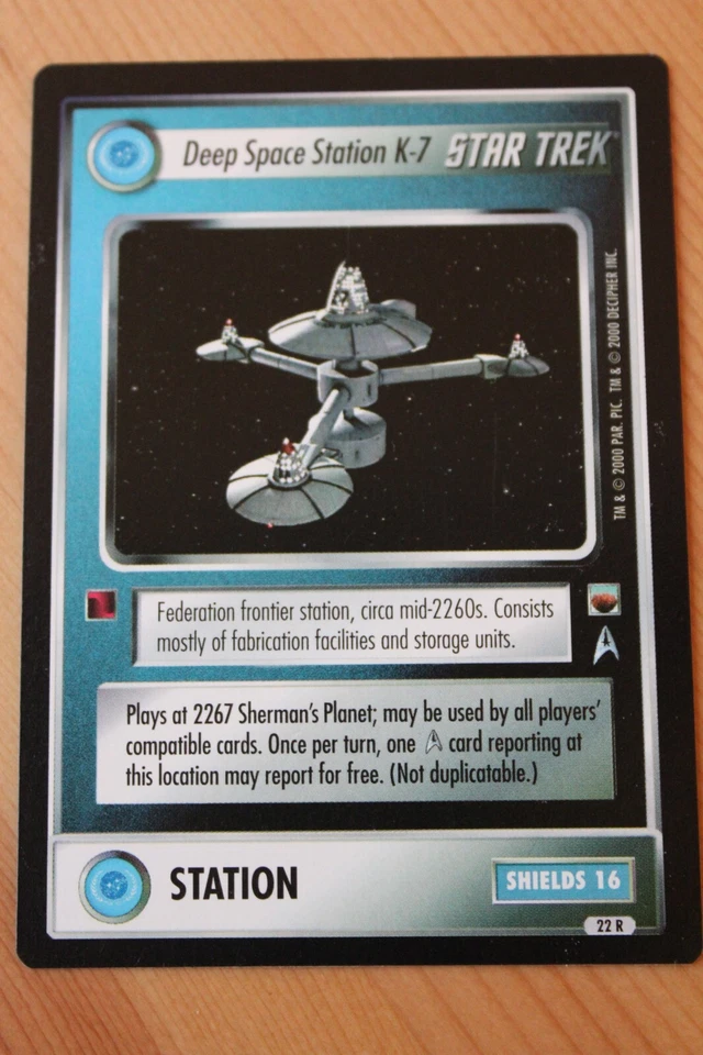 Star Trek CCG - The Trouble With Tribbles - Deep Space Station K-7 - 22R+ - Bild 1 von 1