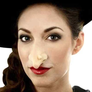 Woochie Witch Nose Latex Appliance Size SMALL Halloween makeup - Picture 1 of 2