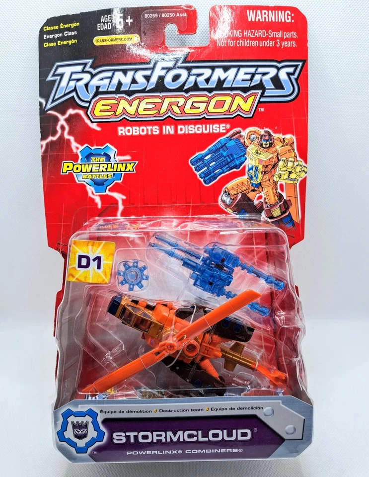 Transformers Energon Robots in Disguise: Powerlinx Combiner D1 Stormcloud Sealed - Image 1 of 4
