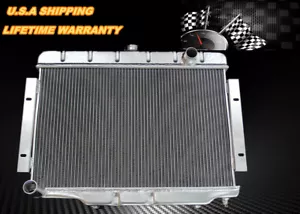 KKS 3 ROW ALUMINUM RADIATOR FIT 1972-1986 JEEP CJ5 CJ6 CJ7 CJ SERIES CHEVY ENG - Picture 1 of 7
