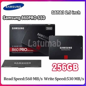Samsung SSD 860 PRO 256GB SATAIII 2,5" Internal Solid State Drive For Laptop PC - Bild 1 von 8