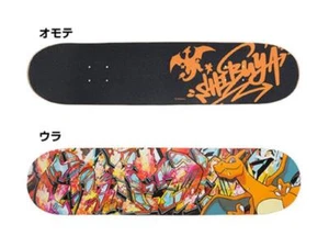 Pokemon Center Charizard Skateboard Deck Limited Japan Exclusive 80cm Neu - Bild 1 von 2