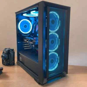 Gaming PC i5-11500 UP 64GB RAM 2TB SSD 4TB HDD RTX3060 liquid COOLER WIN11 PRO - Picture 1 of 4
