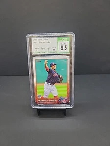 Francisco Lindor 2015 Topps Update CSG 9.5 Gem Glove Rookie #US82 RC - Bild 1 von 2