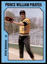 1985 TCMA Prince William Pirates Steve Barnard Prince William Pirates #11