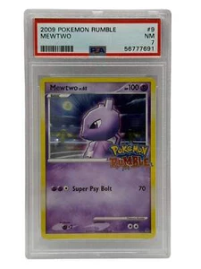 2009 Pokémon Rumble Wii Mewtwo 9/16 PSA 7 NEAR MINT - Picture 1 of 4