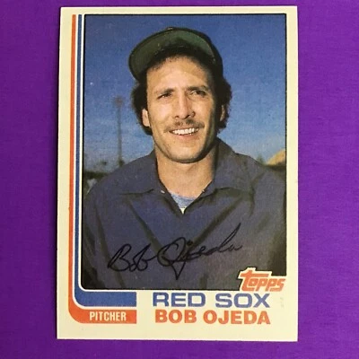 1982 TOPPS BASEBALL SET BREAK CARD #  274 Bob Ojeda - Image 1 of 2