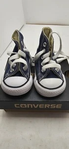Converse Infant All Star Hi Navy 7J233 - Picture 1 of 8