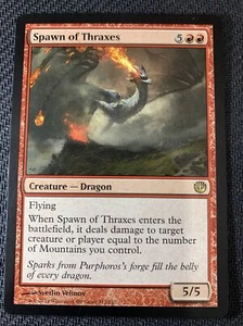 1x Spawn of Thraxes - NM English MTG - Journey into Nyx - Rare - 112/165 - Picture 1 of 2