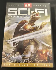 SCI-FI CLASSICS 50 Classic Movies - 12 DISC DVD 50 movie pack/60+ hours - Picture 1 of 9