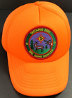 Casquette de chasseur de gros gibier Ontario 2002 orange