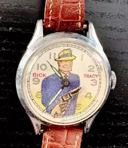 VNTG. OROLOGIO TRACY SPESSO 1951 CON 6 TIRATORI SECONDA MANO - DIAMETRO 1 1/4" - Foto 1 di 4