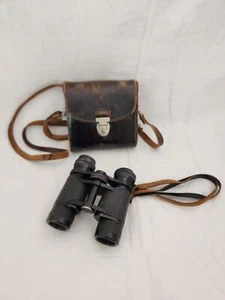 RARE - Leitz 6x24 Amplivid Wide Angle Compact Binoculars in Original Leather Cas - Picture 1 of 17