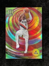 2022-23 Panini Spectra Damian Lillard #62 Gold Blazers SSP 1/10=1/1