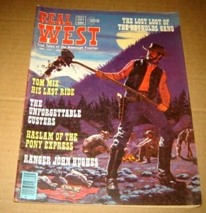 Real West Magazine September 1975 True Tales of the American Frontier + Tom Mix - Picture 1 of 5