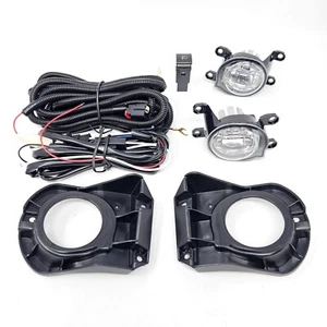 For 2022 2023 2024 TY Corolla Cross Switch Wire Bracket White LED Fog Lights - Picture 1 of 9