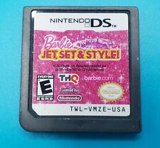 Barbie: Jet, Set & Style Thq (Nintendo Ds, 2011) Cartridge Only, Tested