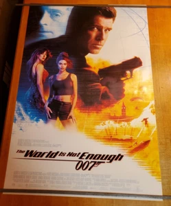 007 The World Is Not Enough Rolled Movie Poster Original DS Double Sided 27X40 - Picture 1 of 9