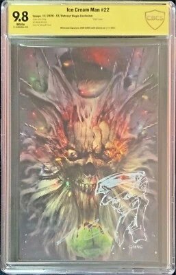 ICE CREAM MAN #22 JOHN GIANG VIRGIN VARIANT SIGNED/REMARKED  CBCS SS SERIES - Image 1 of 2