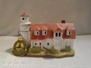 1994 Lefton Historic American Lighthouse Point Betsie Michigan 01335 - Imagen 1 de 5