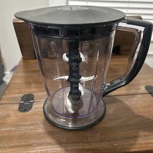 Ninja Master Prep Pro 48 oz Blender Pitcher Lid Replacement Round 6 Cup W/Blade - Picture 1 of 8