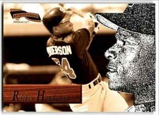 1996 Pinnacle Aficionado Rickey Henderson #36