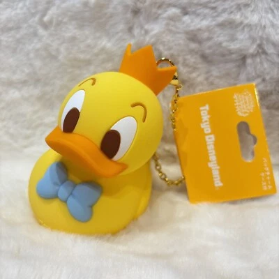 Japan Tokyo Disney Resort Taschenanhänger Silikonhülle Gelb Pal-Palooza Donald - Bild 1 von 4