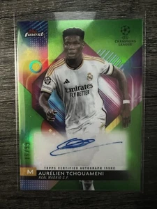 2023-24 Topps Finest UEFA Club Competitions - Autógrafos refractor verde neón... - Imagen 1 de 3