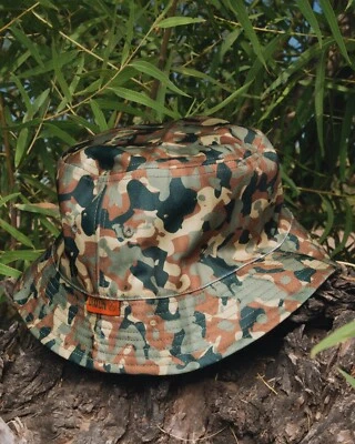 Sombrero de cubo reversible Dixxon CAMO - verde - talla única Foto 1 de 4