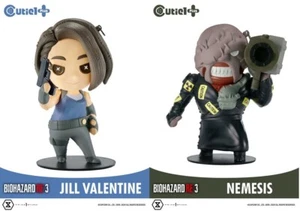 set Jill Valentine Nemesis Figure Resident Evil RE:3 Biohazard cutie 1 plus - Picture 1 of 18