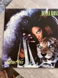 DIANA ROSS - EATEN ALIVE UK VINYL ALBUM LP (ORIGINAL 1985) - Picture 1 of 10