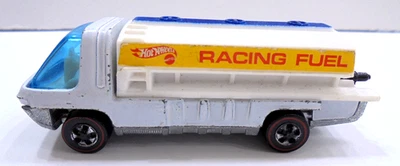 Hot Wheels Redline Heavyweights Racing Fuel Tanker 1969 HK WHITE INT-ORIGINAL - Image 1 of 4