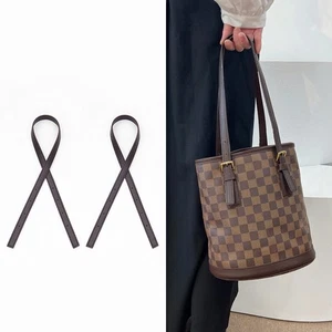 Vintage Bucket Bag Kaffeeband Ersatz für Louis Vuitton Schachbrett - Bild 1 von 11