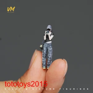 1/87 1/64 1/43 1/24 1/18 Photography girl Scene Prop Minatures Figures Doll Toy - Picture 1 of 9