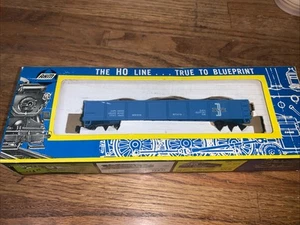 AHM HO Scale #5444 B & M Gondola Car W/Coal Load. Blue. NOS - Picture 1 of 4